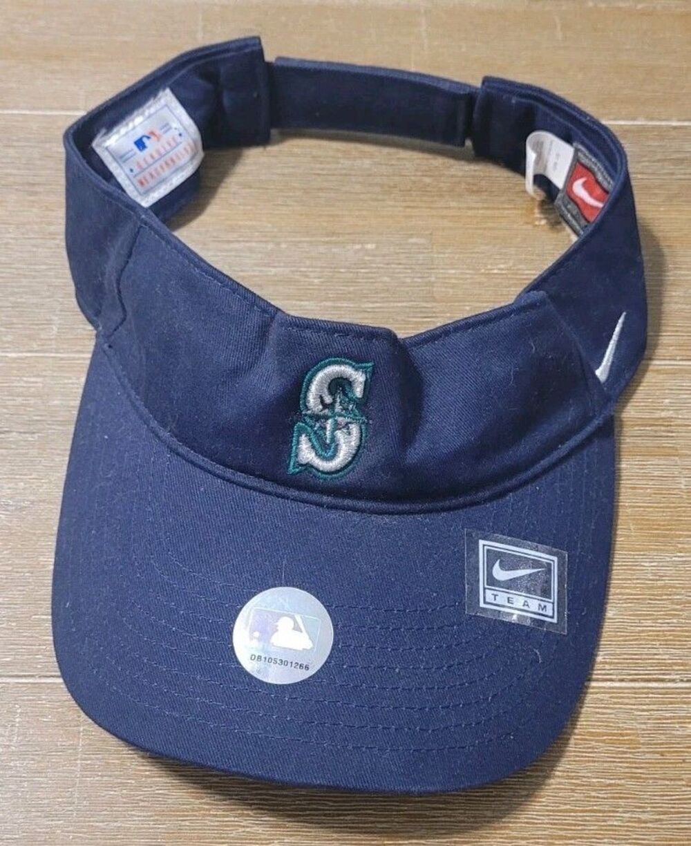 NEW Nike Seattle Mariners Blue Visor Hat Cap Adjustable Sports Casual Outdoors